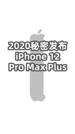 iPhone 12 Pro Max Plus“烘托視頻”